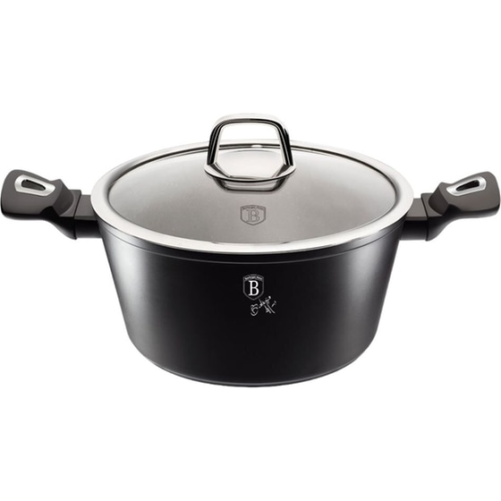 Κατσαρόλα BERLINGER HAUS BH1851 20 cm 2.5 L Μαύρο/Ασημί image 0