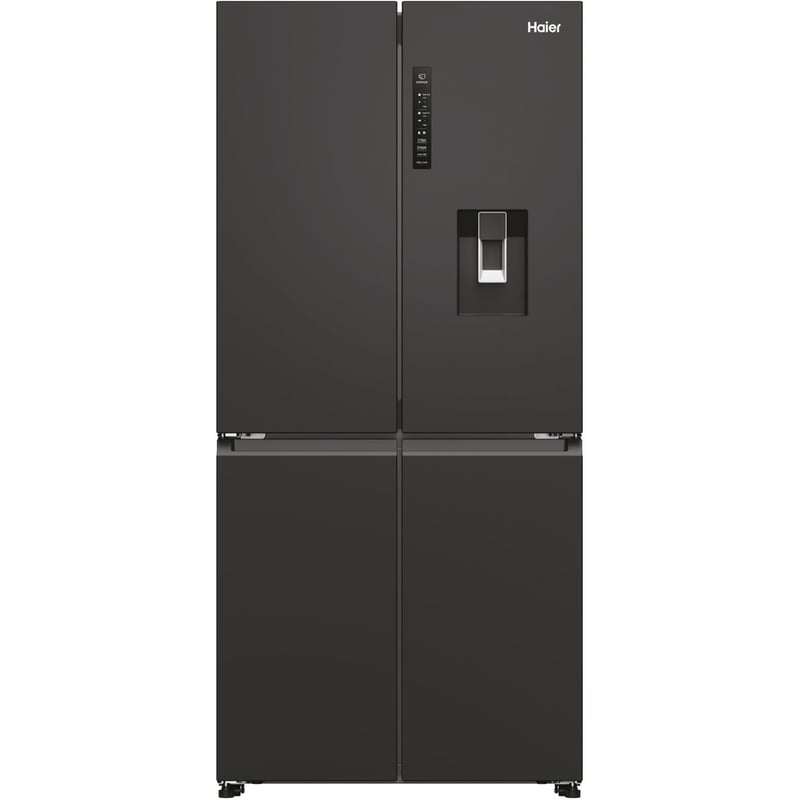 HAIER HCR3818EWPT Total No Frost 463 Lt Μαύρο Ψυγείο Ντουλάπα