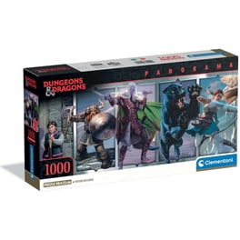 Παζλ Clementoni Panorama High Quality Collection Dungeons & Dragons - Compact Box (1000 Κομμάτια)