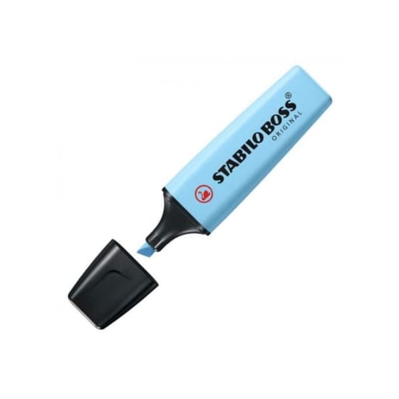 Μαρκαδόρος Υπογράμμισης Stabilo Boss Pastel Γαλάζιο 2.0 mm image 0
