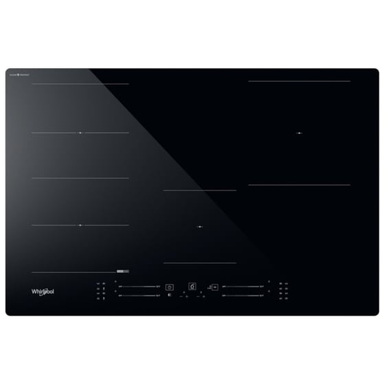 WHIRLPOOL WF S1577 CPNE 77 cm Μαύρο Εστία Επαγωγική Αυτόνομη image 0