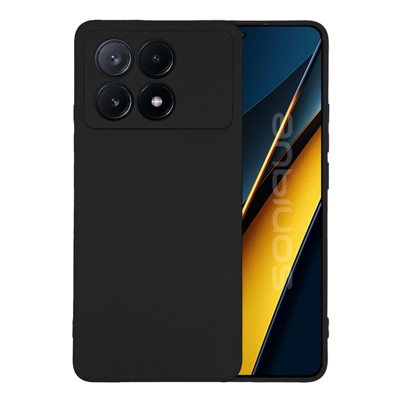 Θήκη Σιλικόνης My Colors Sonique Xiaomi Poco X6 Pro 5g Μαύρο