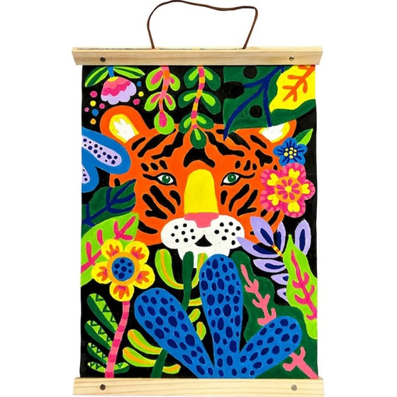 Καμβάς Ζωγραφικής με Αρίθμηση Ooly Tiger Eyes image 3