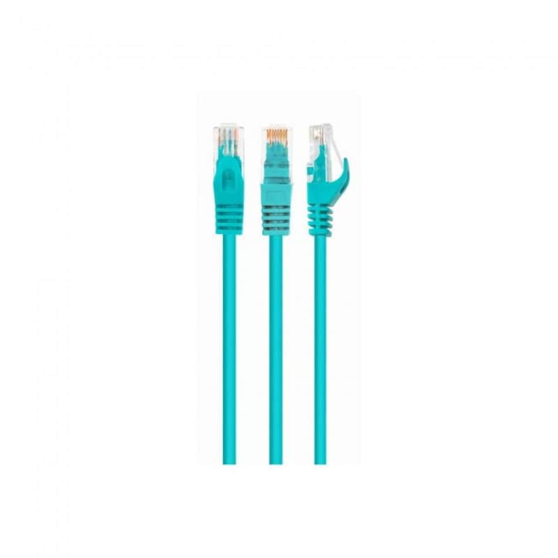Καλώδιο δικτύου Cablexpert PP6U-1M/G U/UTP 1m
