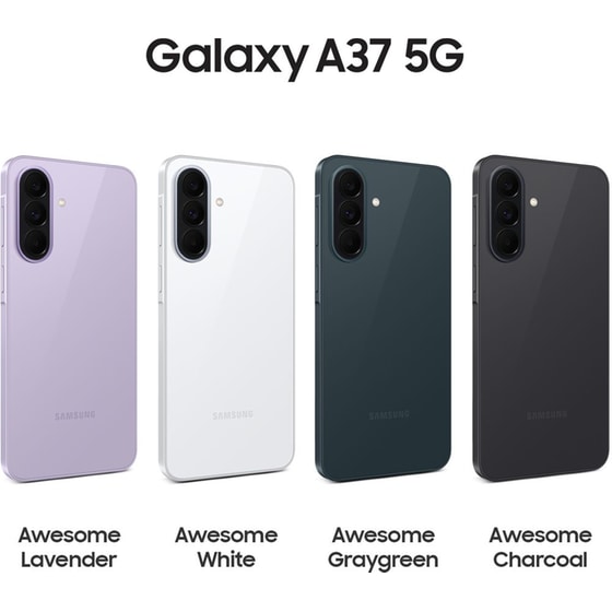 Samsung Galaxy A37 5G 128GB - Awesome White image 1