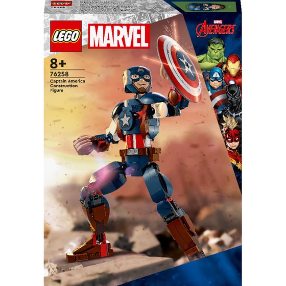 LEGO® Marvel Captain America Construction Figure (76258) image 11