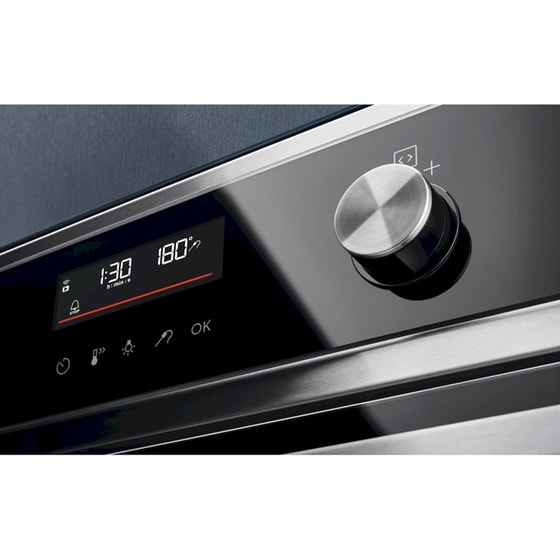ELECTROLUX EOD6C77WX 72 Lt Inox Εντοιχιζόμενος Φούρνος Άνω Πάγκου image 3