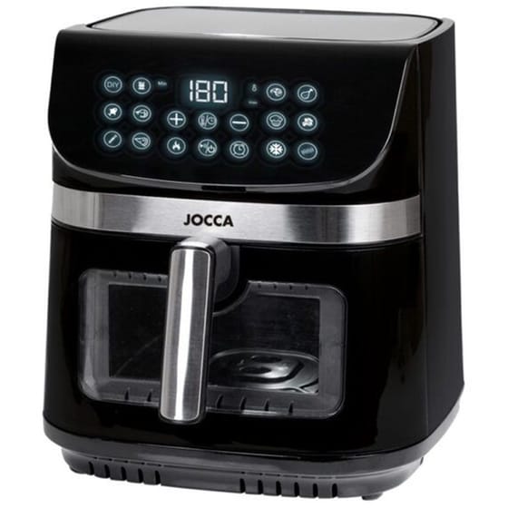 JOCCA J-2352 με Αποσπώμενο Κάδο 2200 W Μαύρο Φριτέζα Αέρος image 1