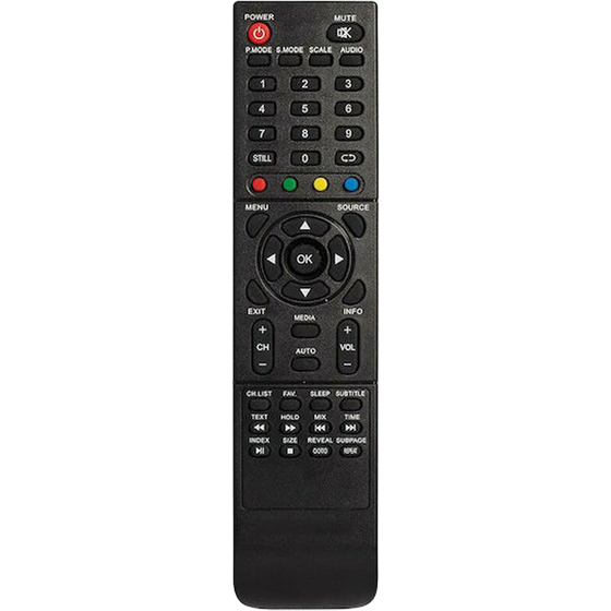 Τηλεχειριστήριο Τηλεόρασης Arielli 18240 για Arielli και Synny - Μαύρο image 0