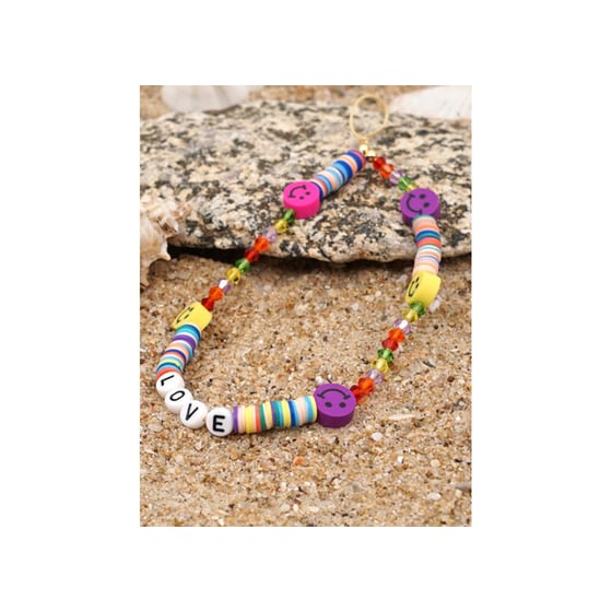 Handmade Phone Strap Love Smile image 2