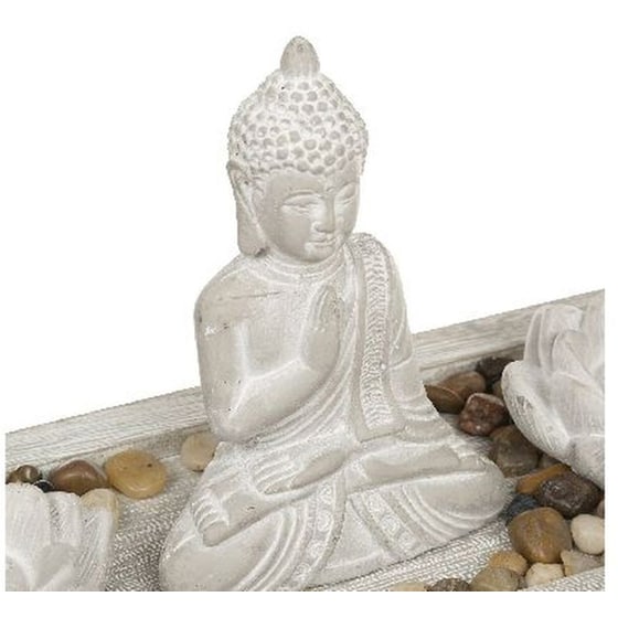 Διακοσμητικό Χώρου Spitishop A-s Zen Garden Padmavati - Λευκό image 2