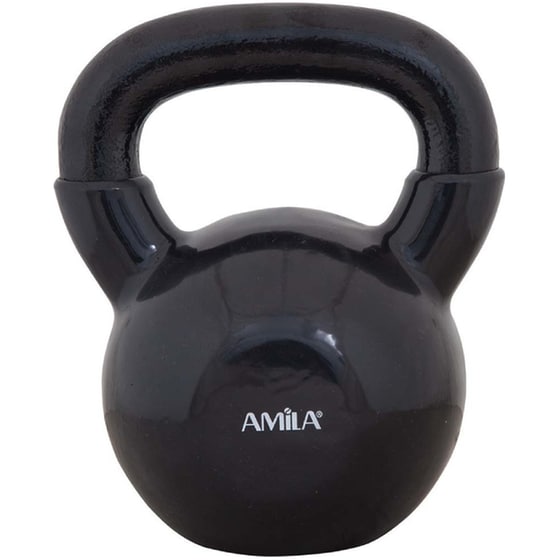 Kettlebell Amila Κλασικό από Βινύλιο 20kgr - Μαύρο image 0