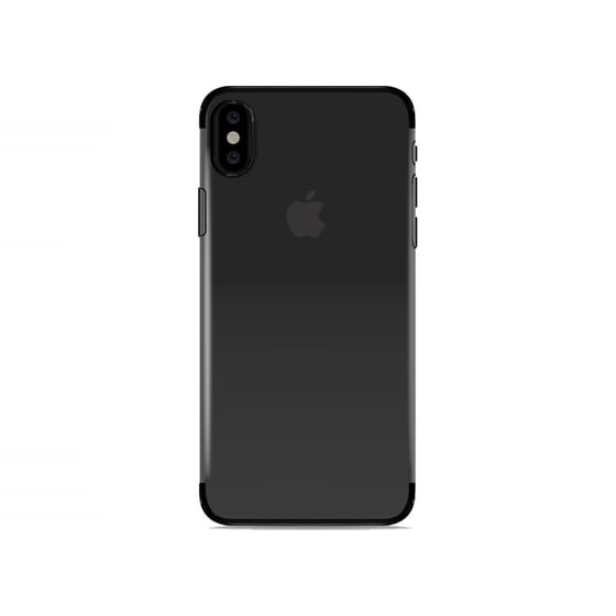 Θήκη iPhone X - Puro Cover Verge Crystal - Μαύρο image 1