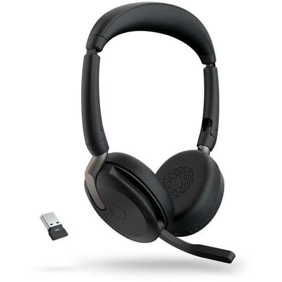 Ασύρματα Ακουστικά Κεφαλής Jabra Evolve2 65 Flex - Black image 0