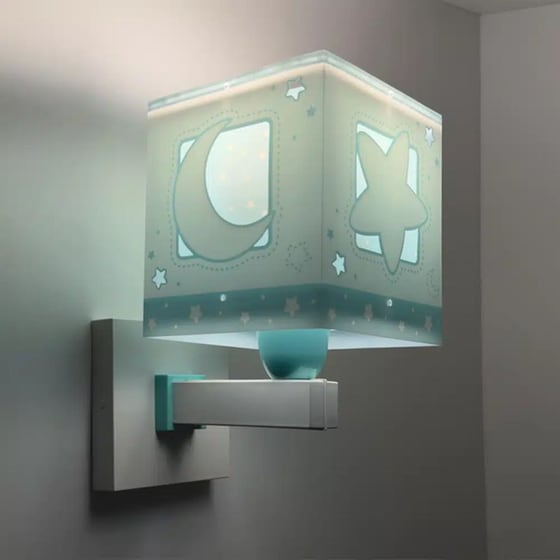 Παιδικό Φωτιστικό Τοίχου Ango Moonlight 63239H - Μέντα image 4