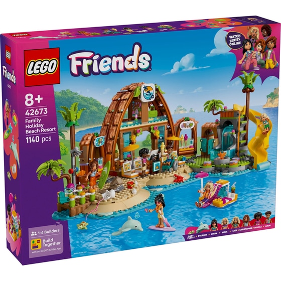 LEGO® Friends Family Vacation Beach Resort (42673) image 0