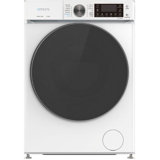 OMNYS WNM-12AW 12 kg 1.400 Στροφές Λευκό Πλυντήριο Ρούχων image 0