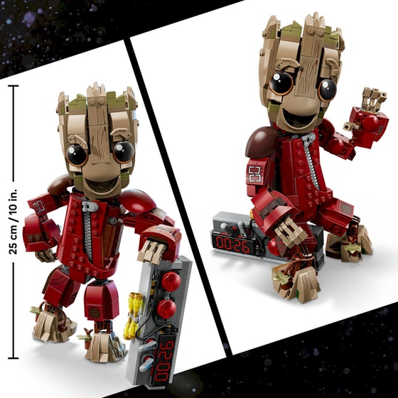 LEGO® Marvel Groot (Γκρουτ) με Φόρμα Ολέθριου (76341) image 7
