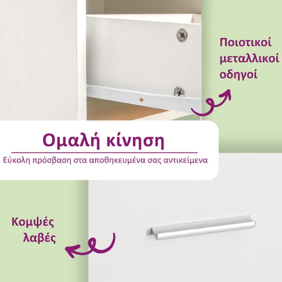 Γραφείο Υπολογιστή VidaXL από Μοριοσανίδα 140x50cm - Λευκό image 6