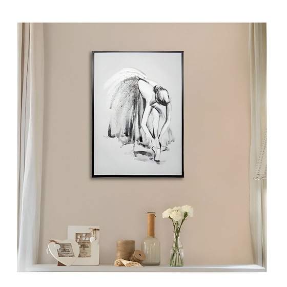 Μοντέρνο Κάδρο Atmosphera Μπαλαρίνα 50x70 cm image 1