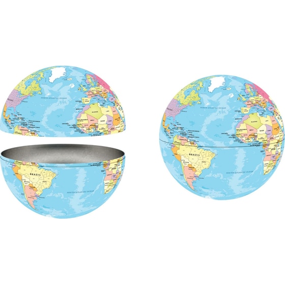 Παζλ Eurographics Map of the World Tin (550 Κομμάτια) image 1