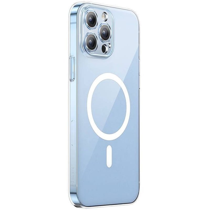 Θήκη + Προστασία Οθόνης / Καμερών Apple iPhone 13 Pro - Baseus Magnetic Crystal Clear Case - Διάφανο BASEUS