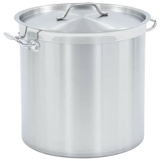 Μαρμίτα VIDAXL Από Ανοξείδωτο Ατσάλι 40 x 40 cm 50 L Inox image 0