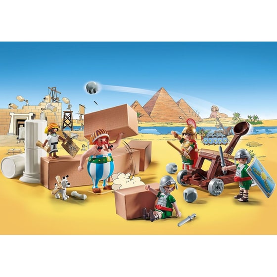 PLAYMOBIL® Asterix : Ο Νουμερομπίς και η κατασκευή του Παλατιού (71268) image 2