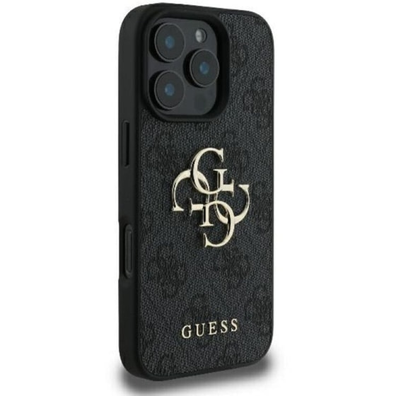Θήκη Apple iPhone 16 Pro Max Guess 4g Big Logo Back Cover  - Μαύρο image 2