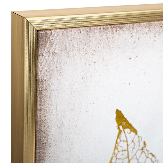 Πίνακας με Κορνίζα Spitishop Ξύλινος 58x2.6x58 cm - Χρυσός image 1