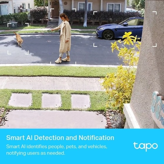Ασύρματη IP Camera TP-Link Tapo C420 2K Bullet / Box Αδιάβροχη με WiFi image 4