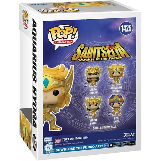 Funko Pop! Animation - Saint Seiya: Knights of the Zodiac - Aquarius Hyoga #1425 image 2