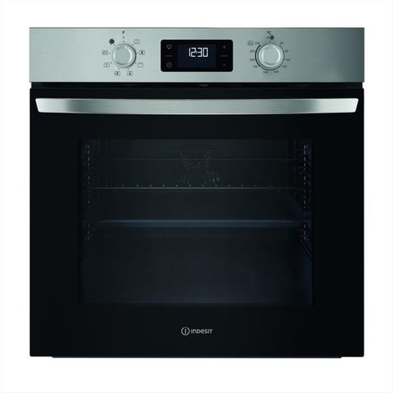 INDESIT IO 255HS X 70 Lt Inox Εντοιχιζόμενος Φούρνος Άνω Πάγκου image 0