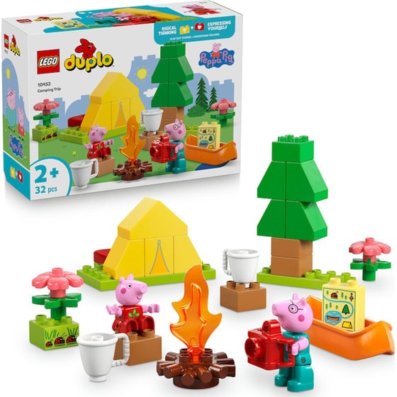 LEGO® DUPLO® Πέππα το Γουρουνάκι - Ταξίδι για Κάμπινγκ (10452) image 6
