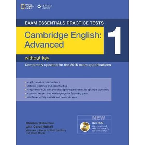 Exam Essentials Practice Tests- Cambridge English Advanced 1 with DVD-ROM image 0