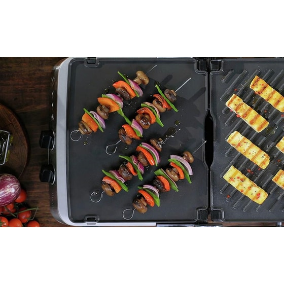 SAGE THE BBQ & PRESS GRILL SGR700BSS 1800 W Ασημί Τοστιέρα - Γκριλιέρα image 2