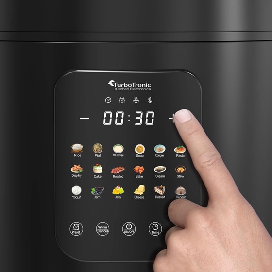 Πολυμάγειρας TURBOTRONIC TT-DMC18 860 W 5 L Μαύρο image 8