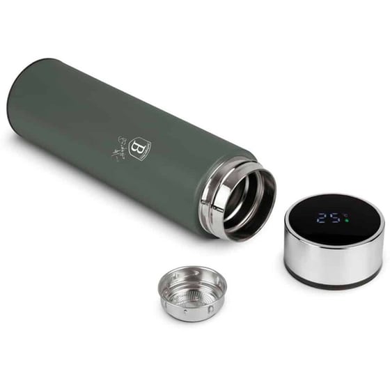 Μπουκάλι Θερμός Berlinger Haus Ανοξείδωτο Matt Green 500ml image 2