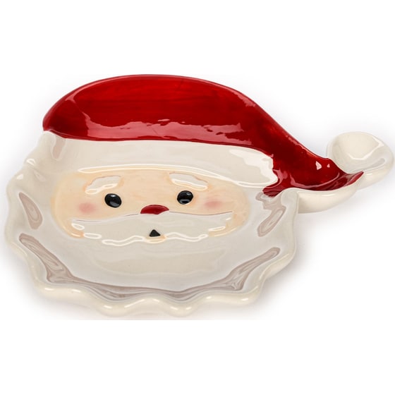 Tri-Coastal Design Δίσκος Κεραμικός Santa Xmas image 2