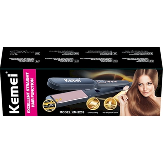 Ισιωτικό Μαλλιών Kemei KM-2239 image 4