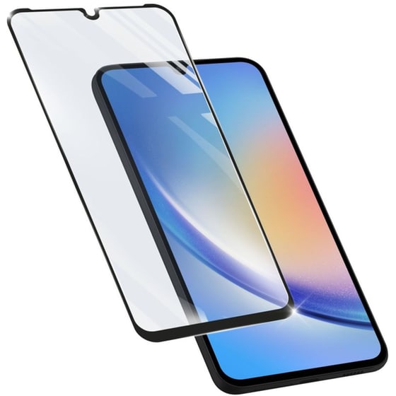 Προστατευτικό οθόνης Samsung Galaxy A24 4G - Cellular Line Impact Glass Capsule Full Cover 9H image 0