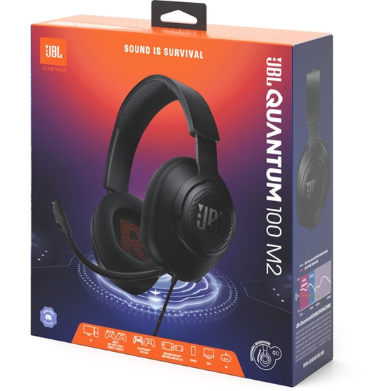 JBL Quantum 100M2 Gaming Ενσύρματα Ακουστικά 3.5mm - Μαύρο image 8
