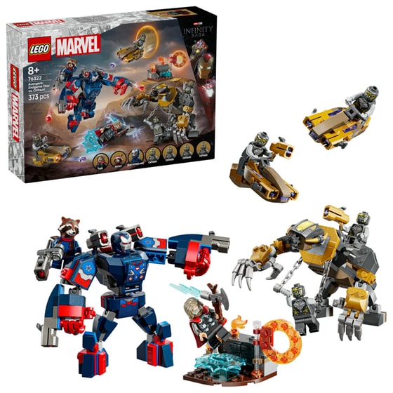 LEGO® Marvel Avengers: Endgame Thor vs. Chitauri (76322) image 2