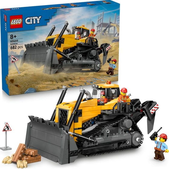 LEGO® City Yellow Bulldozer (60466) image 1