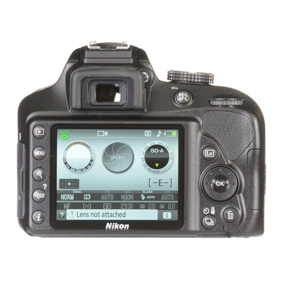NIKON D3400 Double Kit 18-55mm μαζί με 70-300mm VR image 2