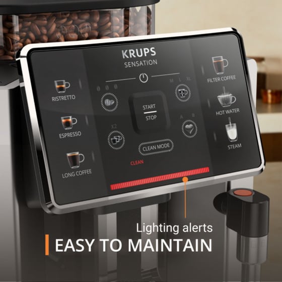 KRUPS Sensation EA910E410 1450W 15bar Μηχανή Espresso image 5