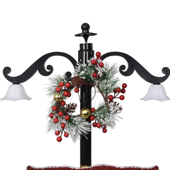 Χριστουγεννιάτικο Δέντρο VidaXL Χιονισμένο με Βάση 1.70m - Πράσινο image 6