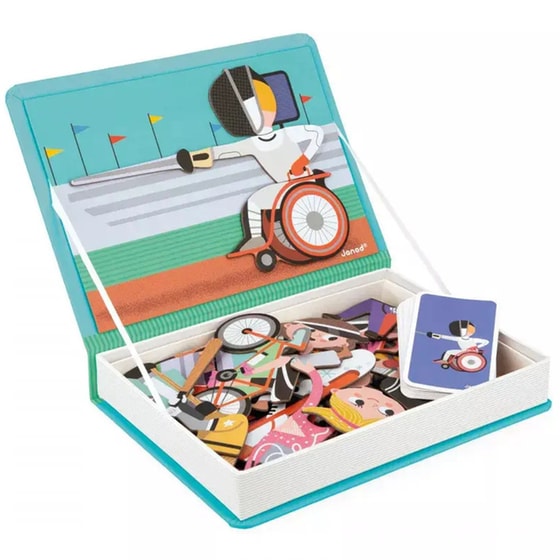 Janod Μαγνητικό Βιβλίο Αθλήματα image 2