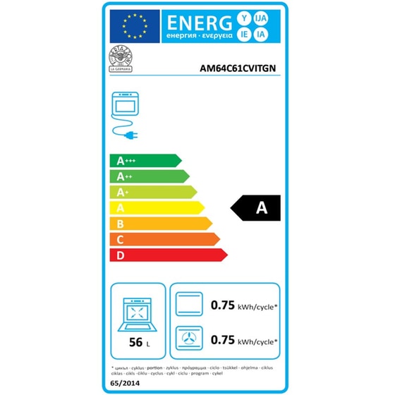LA GERMANIA AM64C61CVIT(GPL) 56 Lt Κόκκινο Κουζίνα Υγραερίου image 2