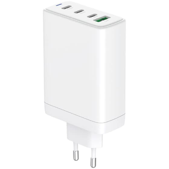 Φορτιστής Πρίζας Tune Dominion Wall Charger USB-A/USB-C 120W - White image 1
